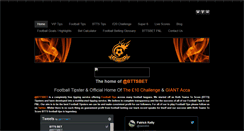Desktop Screenshot of bttsbet.com